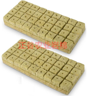 Seedling Rock Wool Block 30*40 for Soilless Cultivation Agricultural Hydroponic Rock Wool Seedling Block + Middle East + Saso Certification