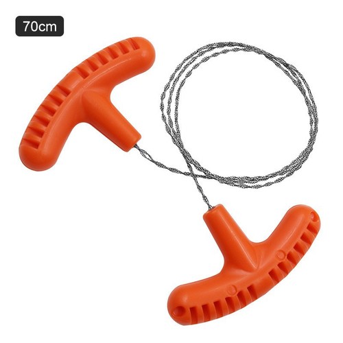 Multipurpose Mini Pocket Saw Wire Saw Stainless Steel Hand Pull Wire Saw Rope Outdoor Camping Survival Equipment Saw