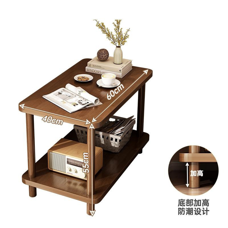 #实木小方桌四方客厅家用迷你小户型茶几小桌子边柜沙发边几正方|undefined