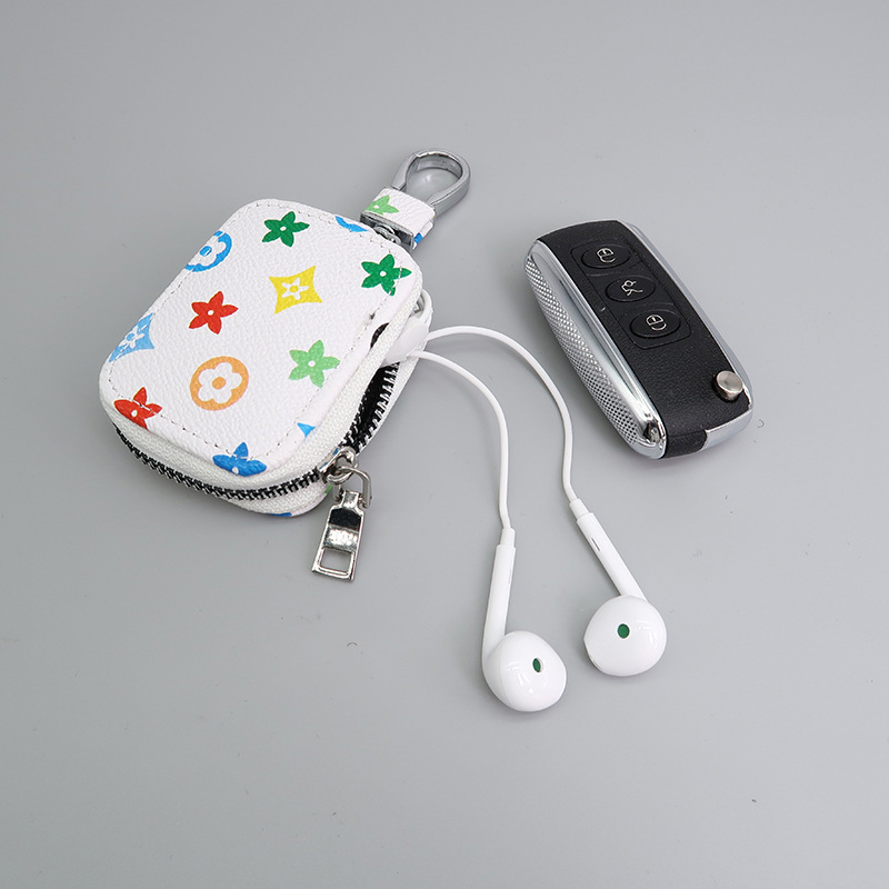 fashion Car key case multi-function capacity key case Headphone Bag Waist buckle household Key buckle wholesale