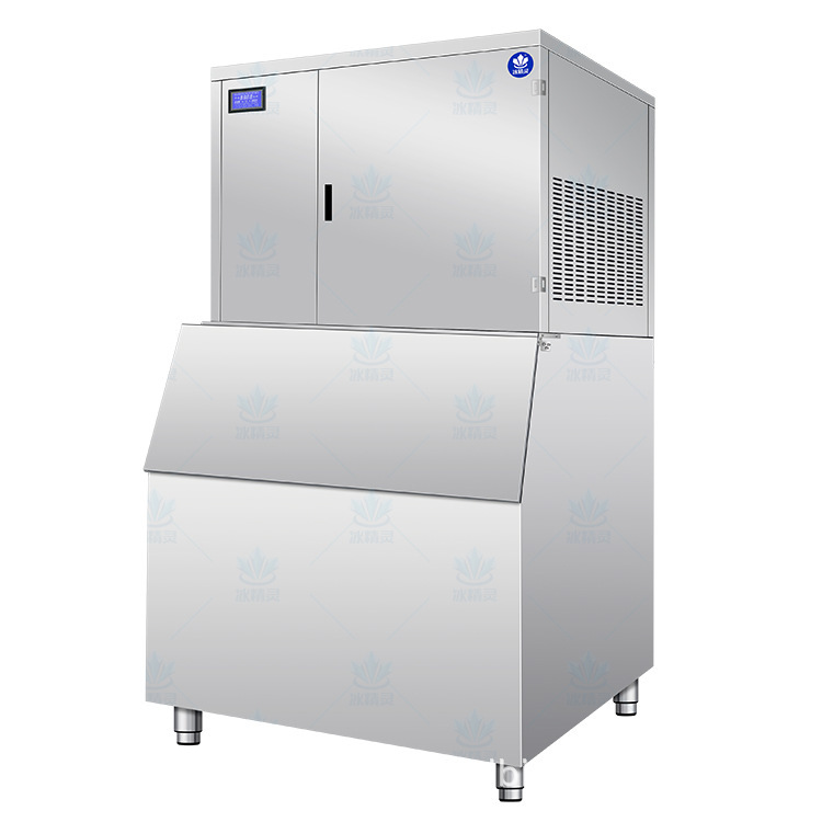 Ice Elf 1-Ton Flake Ice Machine with a Daily Output of 1000kg, Commonly Used for Food Processing and Seafood Refrigeration