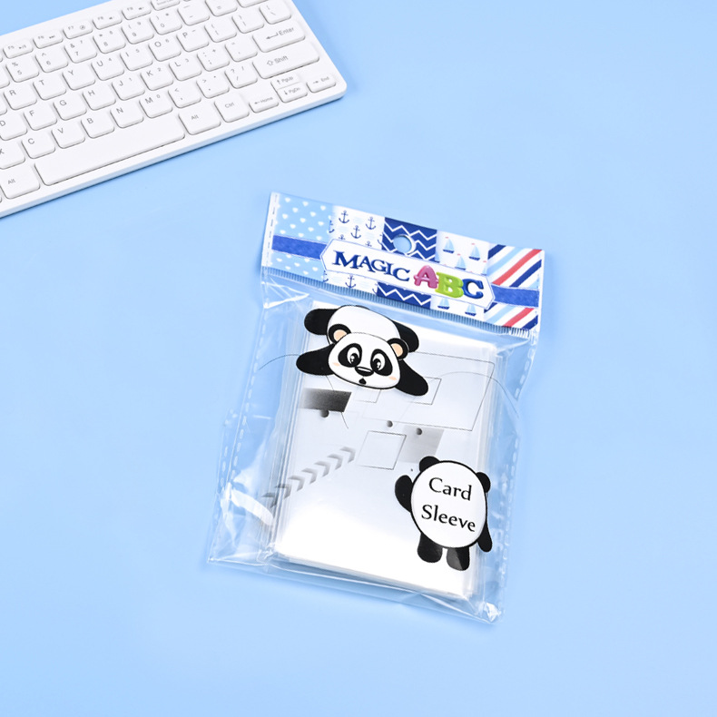 Fabricante de la estrella juego de cartas rey tarjeta de película titular de la tarjeta liner tablero juego de cartas tarjeta de juego tarjeta de cubierta de la tarjeta de película 20 seda