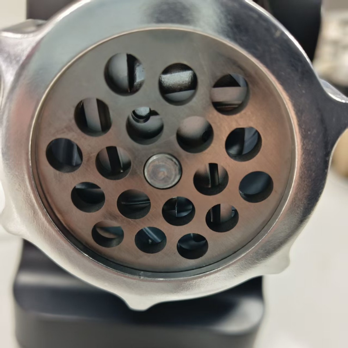 SILVER LOVE transfronterizo molinillo de carne eléctrico multifuncional doméstico Euro 220V máquina de enema molinillo automático
