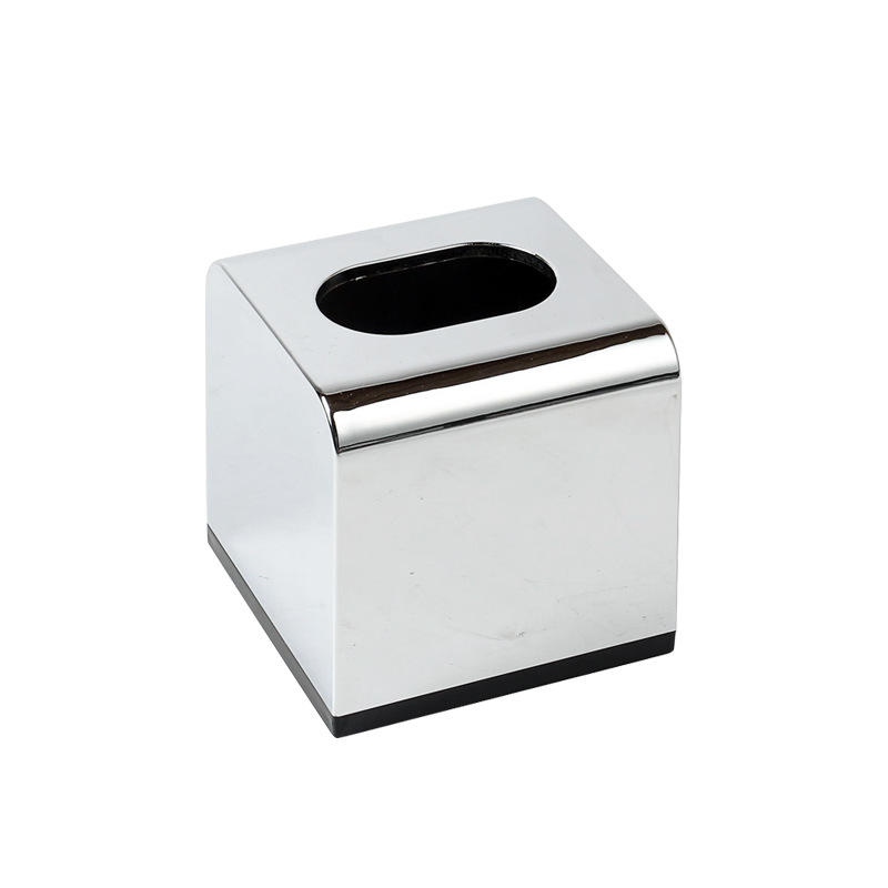 Caja de toallitas sanitarias de sala de estar Caja de papel de extracción manual de automóviles Suministros hoteleros Rollo de papel galvanizado de plástico Caja de servillas largas