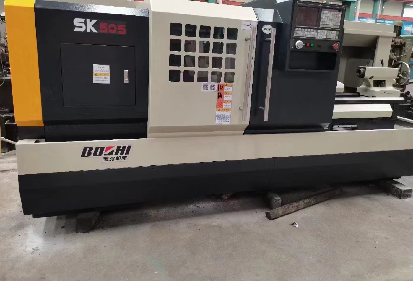 转让二手宝鸡SK50Sx2米数控卧式车床二手宝鸡数控车床