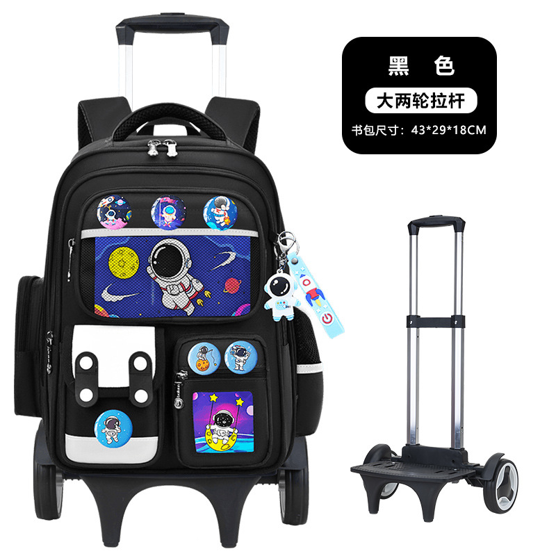 2026 nueva mochila escolar de tirón para estudiantes de primaria 23456 grados mochila de hombro