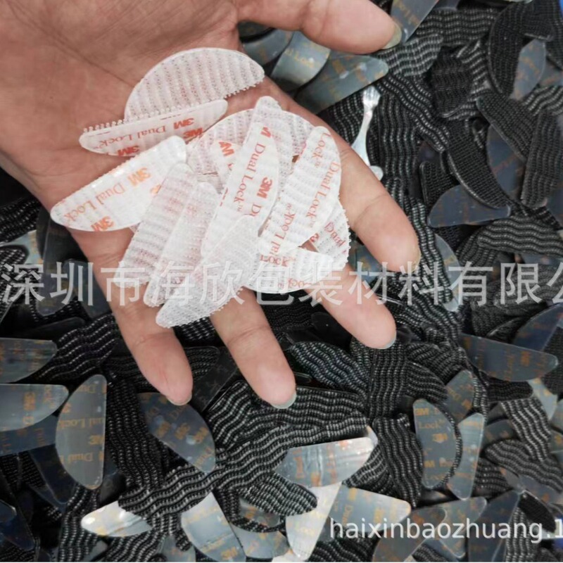 Original 3MSJ3560 Magic Buckle Tie 3M Mushroom Buckle Transparent Velcro 250 Grade Wave Type