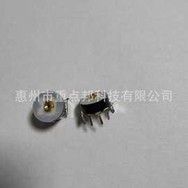 RV12SV带开关电位器医疗器械旋转立卧式平反弯脚收音机音量角磨机
