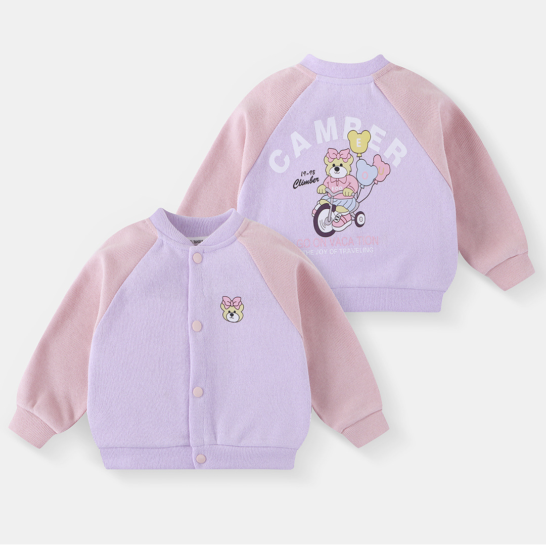 Velvet baseball purple uniform