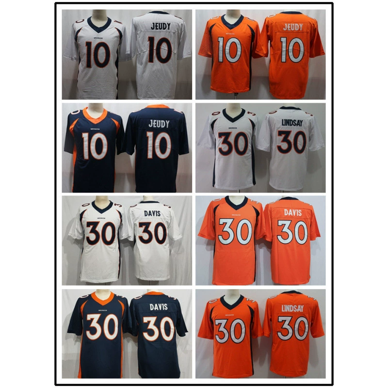 Костюм для американского футбола Бронкос 30 # ЛИНДСЕЙ 3. # 5 # 10 # 55 #   Легендарная форма второго поколения