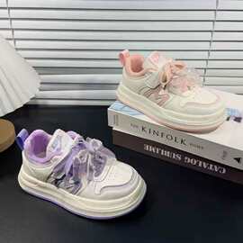 七波辉新品二棉保暖低帮中童女孩童鞋批发韩版儿童板鞋一手码批发