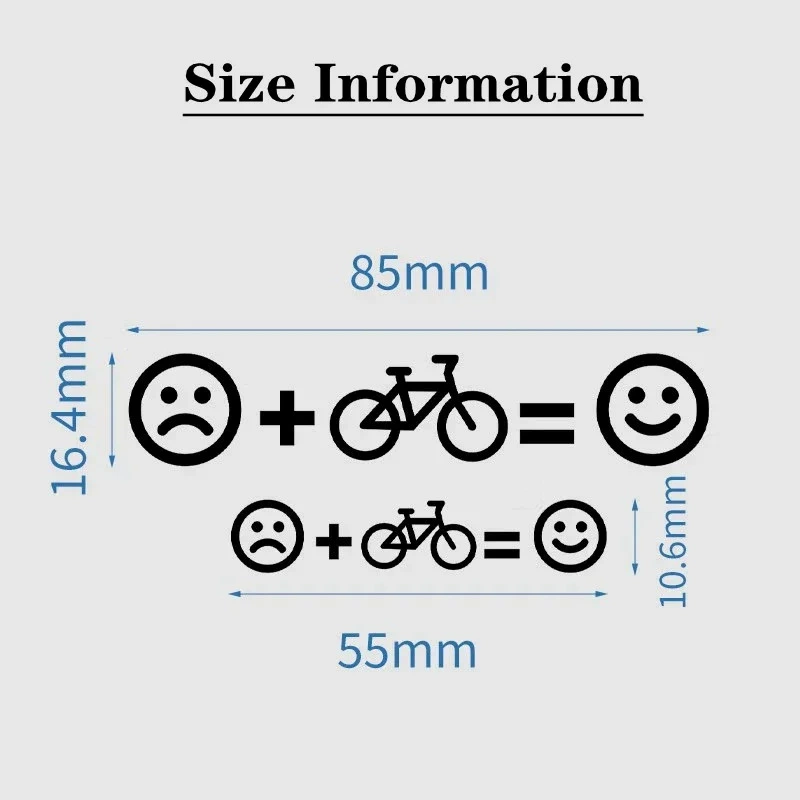 Sticker, road road bike, retroreflective frame