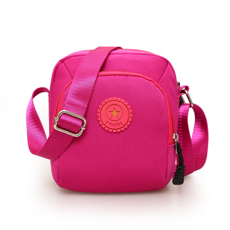 Color sólido todo partido bolsa de mensajero transfronterizo otoño e invierno nuevo casual bolso de las mujeres Moda teléfono móvil viaje crossbody bolsa
