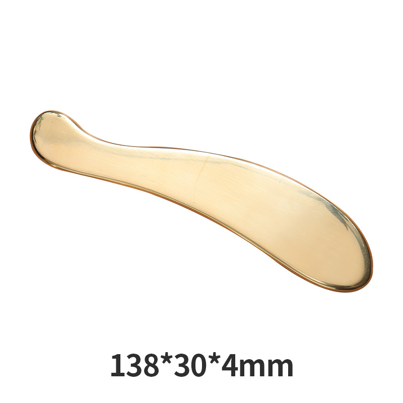 13 placas de latón antibacterianas de cuchillo de hombro y cuello todo el cuerpo de cuchillo