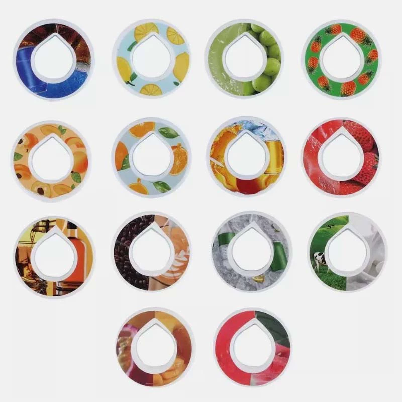 TRITAN flavored water cup fruit modified playful water cup high temperature resistant scented cup scented water bottle flavored pod ring