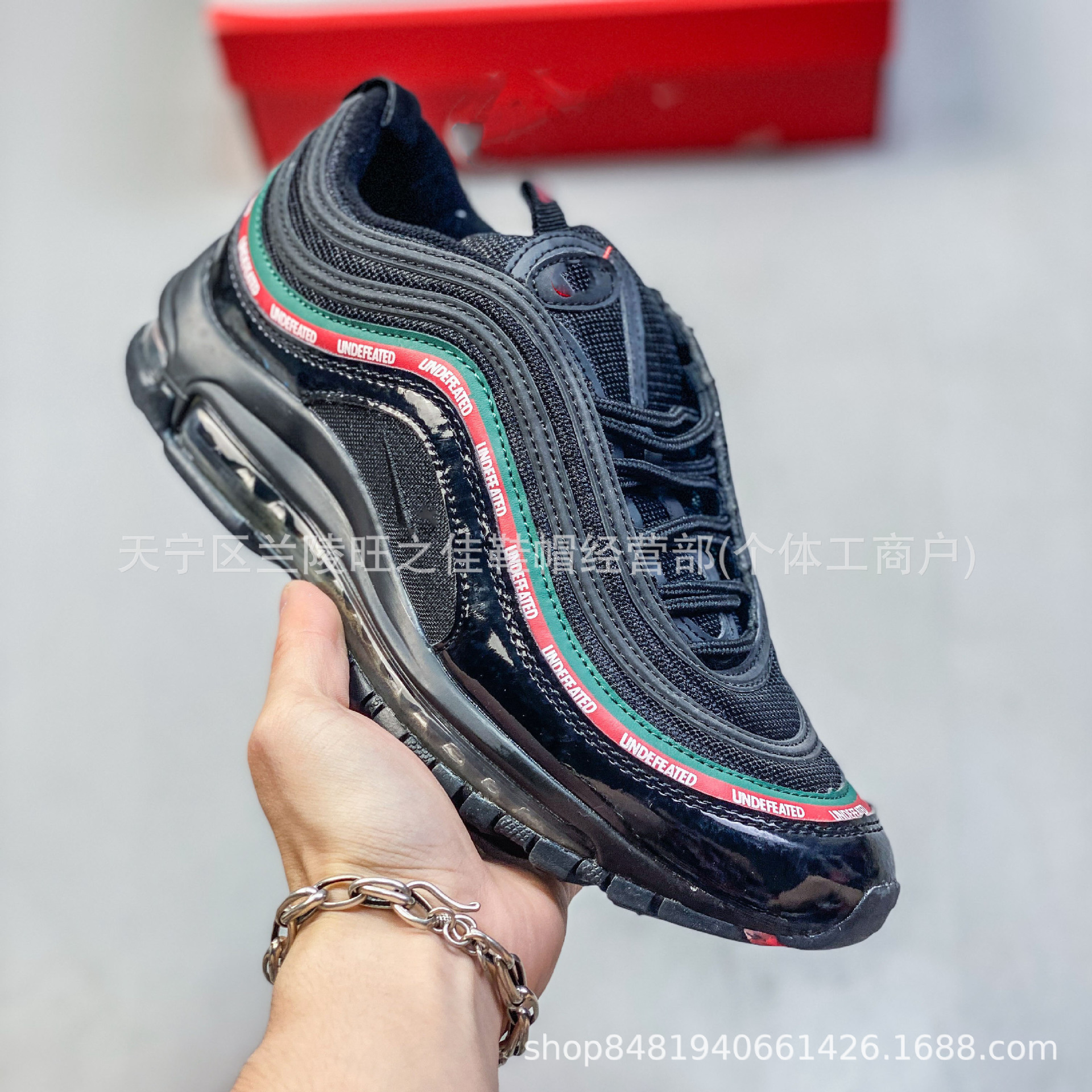 Putian zapatos transfronterizos al por mayor Air Max 97 pequeño gancho bala retro almohadilla de aire completo zapatillas deportivas casuales