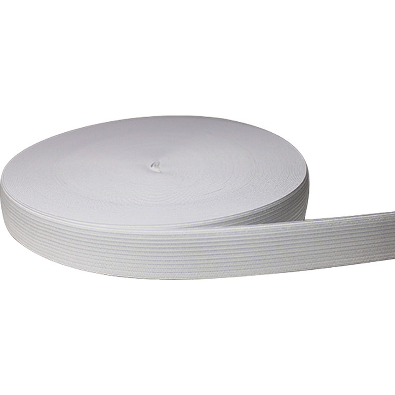 厂家直供涤纶钩边松紧带衣服袖口松紧带防护面罩眼罩松紧带可拿样