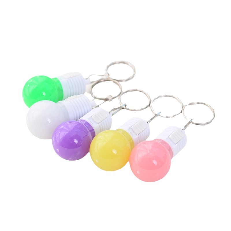 Led Keychain Pendant With Qr Code Light Up Gift For Small Business_voghion.com