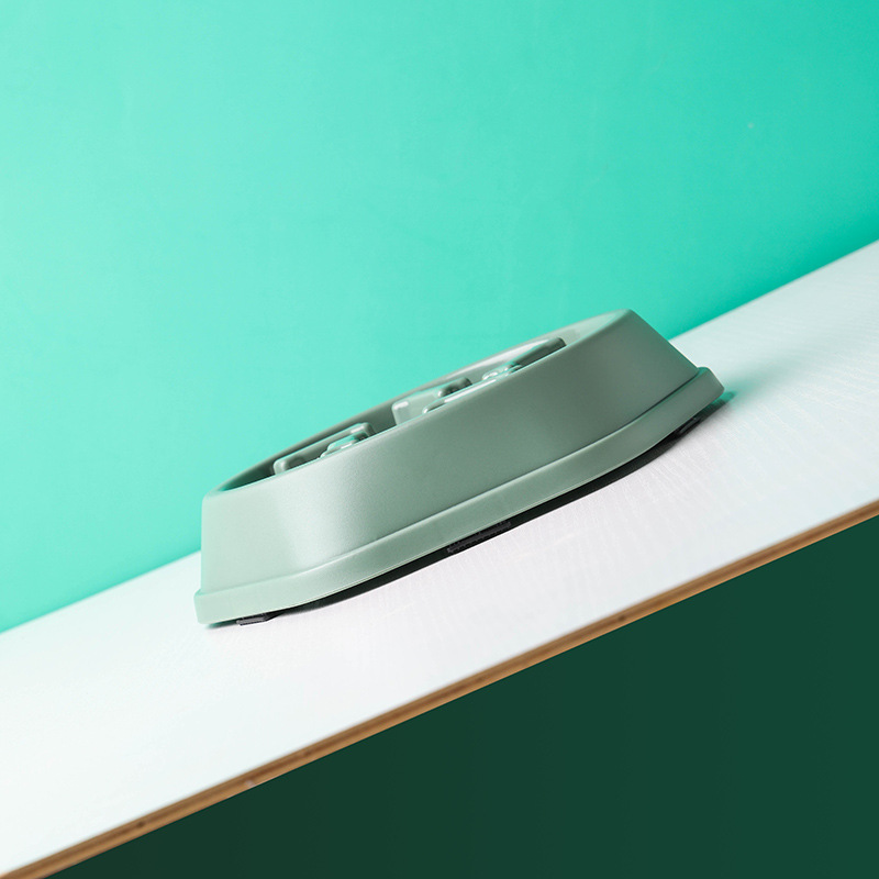 Comedero para Perros al por Mayor, Comedero Lento Antideslizante y Antiderrames para Perros Pequeños y Medianos, Diseño de Alimentación Lenta para Gatos