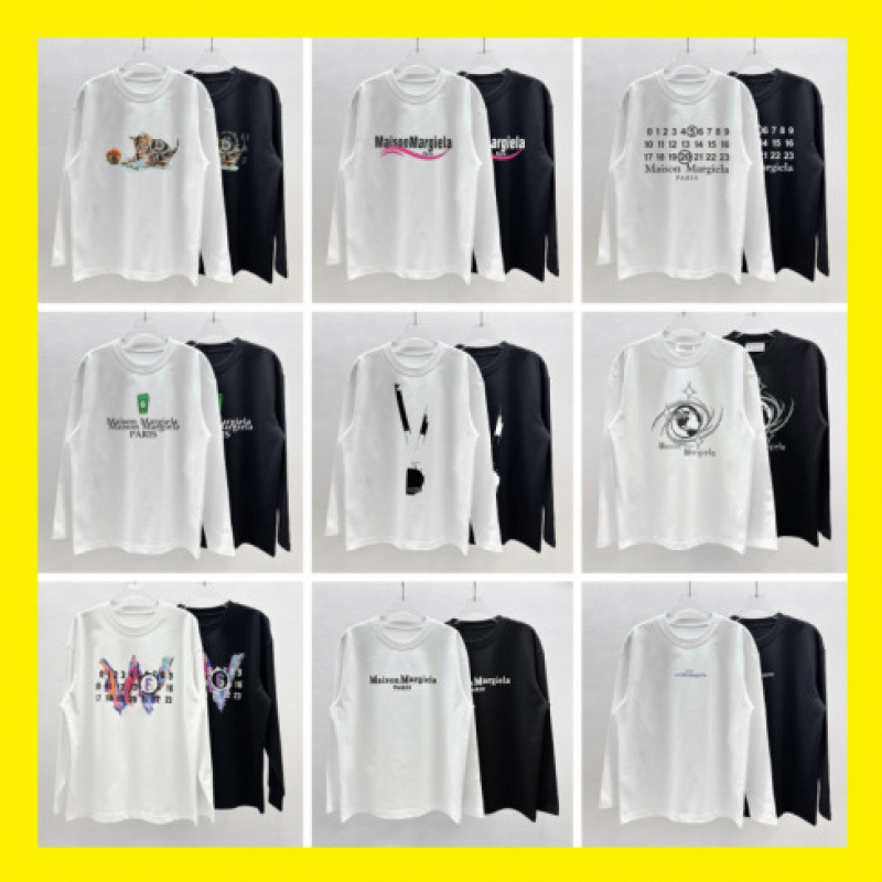 Xiaohongshu Star's Same Style 300g Pure Cotton Long-Sleeved Bottoming T-Shirt