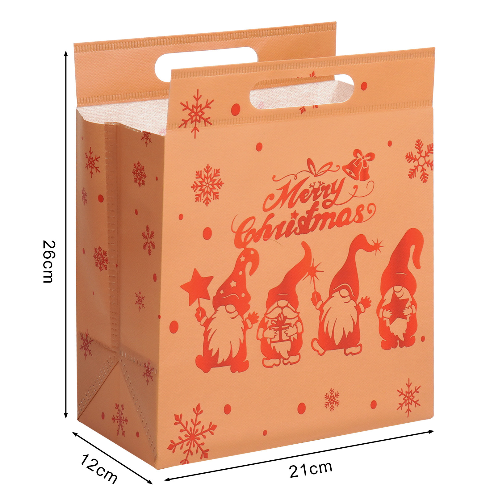 Engrosar las bolsas de Navidad no tejidas bolsas de regalo grandes bolsas de regalo promoción de tiendas de centros comerciales bolsas de mano se pueden imprimir logotipos image 12