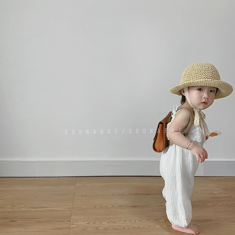 Simple beige + 1-2 years old (recommended head circumference 45-48cm) + built-in adjustment rope (adjustable)