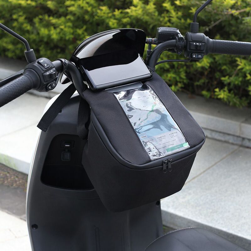 New In-Stock Cross-Border E-Commerce Vertical Screen Motorcycle and Electric Vehicle Front-Mounted Touch Screen Navigation Storage Bag