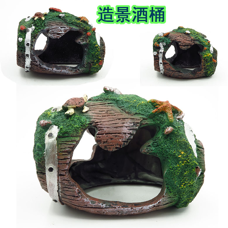 Antique resin decor
