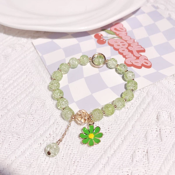 Light green daisy finger#SZ532
