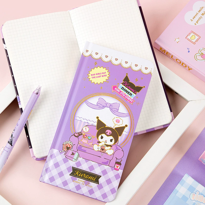 Еженедельный карманный планнер (Sanrio) мини-твердая обложка, дизайны обложек Kuromi/Cinnamoroll/My Melody