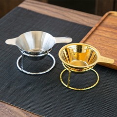 茶漏バネ架ステンレス茶漏架易泡架簡易茶架易泡茶ステント濾過網架