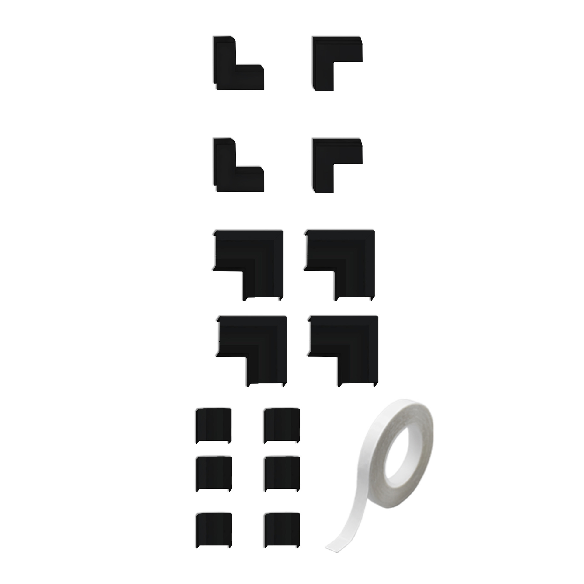 블랙 15×9 10장 세트