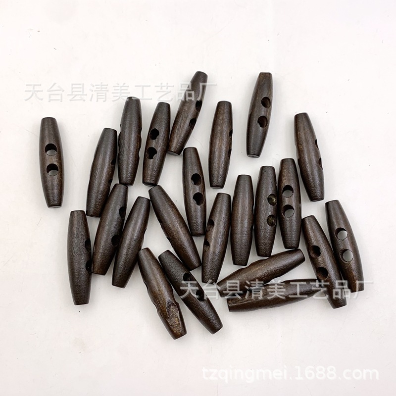 50mm café oscuro color/marrón claro marrón Oliva grande hebilla abrigo botón cuerno botón madera botón 50 piezas un paquete