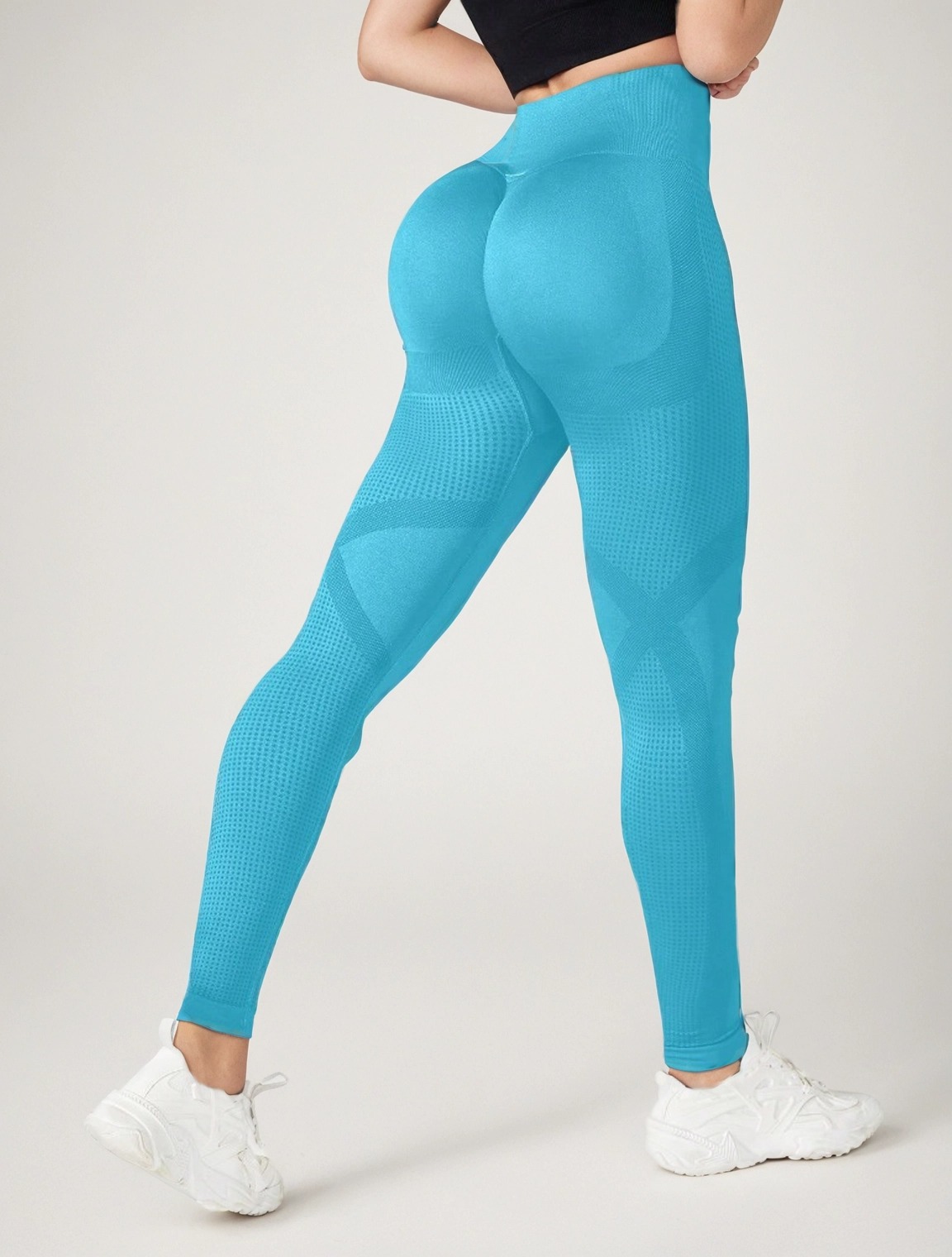 Pantalones deportivos de color melocotón para mujer para ir al trabajo, mallas de yoga para deportes al aire libre, pantalones de yoga ajustados para mujer, levantamiento de glúteos.