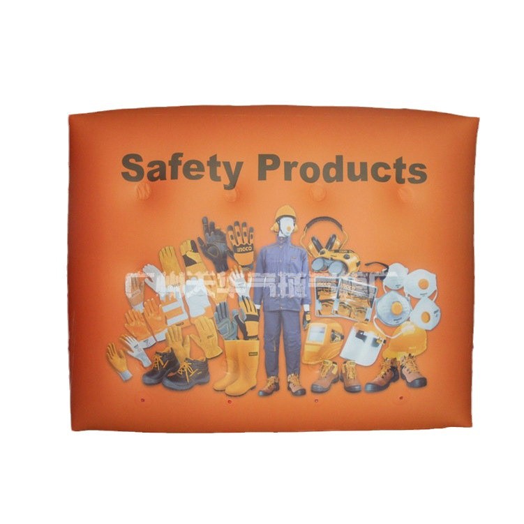 Inflable modelo fabricantes de suministro PVC caja cuadrada de aire flotante inflable Cubo de publicidad globo grande cubo