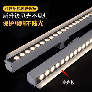 Wall Washer Outdoor Waterproof Indoor Wedding Spotlight Outdoor Signboard Exterior Wall Bridge Lighting White Light Warm White