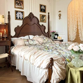 实木床;实木沙发;餐桌