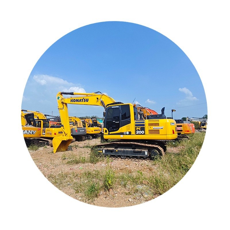 Fuente de fábrica para la venta Komatsu PC200 220 240 excavadora 20 toneladas 22 toneladas 24 toneladas excavadora mediana y grande image 6