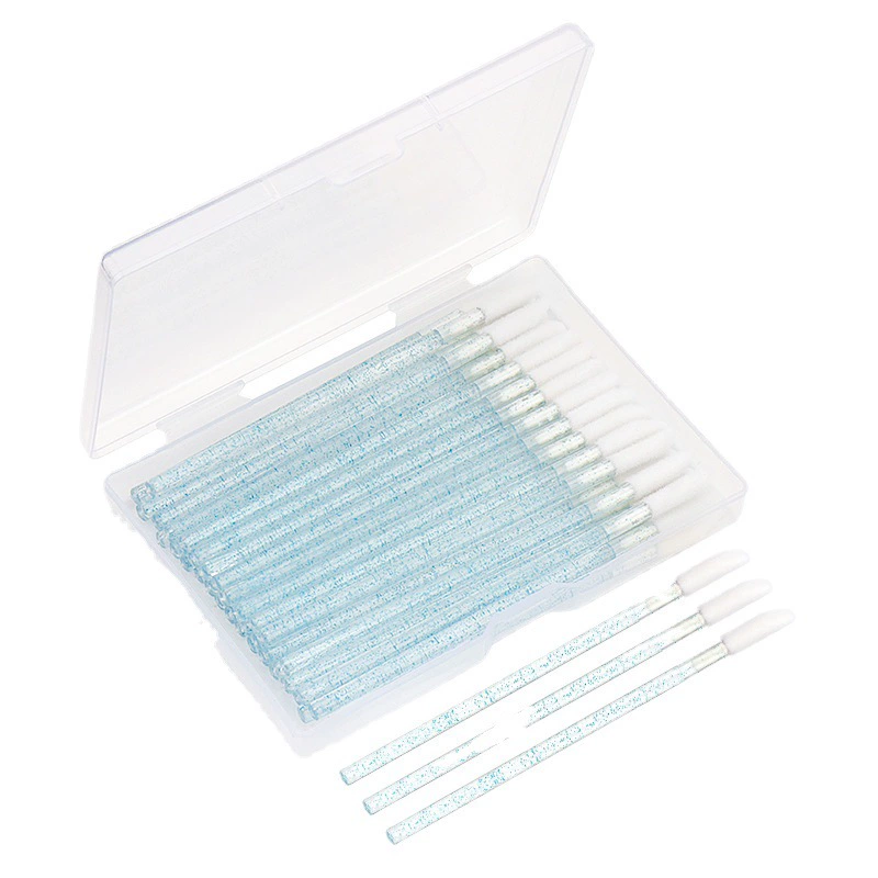 Nylon long lipstick, brush, 50 pieces