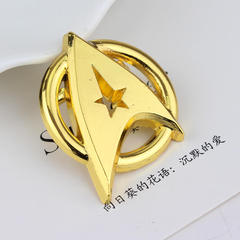 wish速賣通 星際迷航初代艦長胸針 星際旅行徽章亞馬遜外銷款