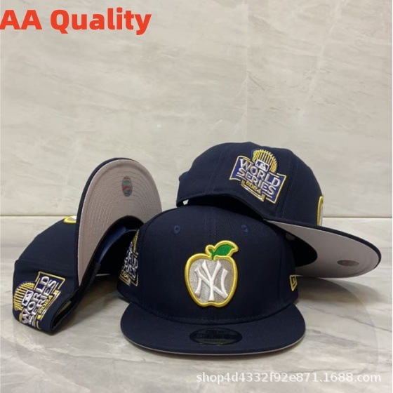 2025 越境貿易 MLB アメリカンリーグチームキャップ NY ヤンキース AA 野球帽ヒップホップ調節可能なフラットつば帽子|undefined