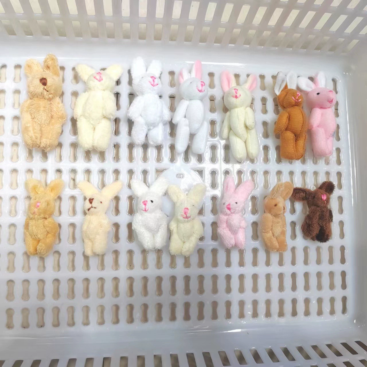 Мини 7 см совместный Кролик Плюшевая Игрушка совместный медведь серьги аксессуары для волос DIY аксессуары кукла кулон