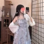 烟雨扎染新款2025连衣裙
