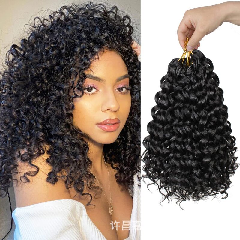 Small Curly Hair European and American Wig Dreadlocks 14 Inch Gogo Curl Crochet Hair