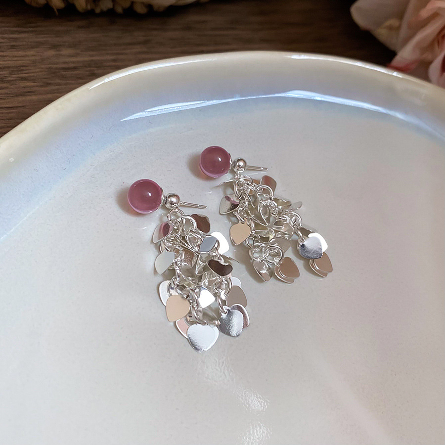 Aguja de plata-púrpura