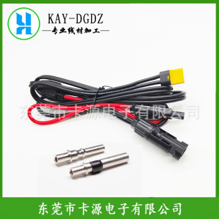 ��Դ���������Դݔ����XT60�DMC4�Դ��12AWG ̫��ܹ����DC��