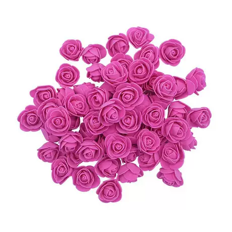Rose red foam roses