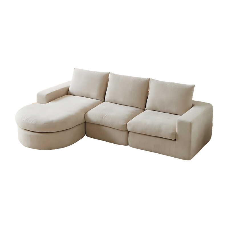 Amazon Sofas & Couches Esponas de compresión 32D Sofá de tela Modular Sofá de sala de estar