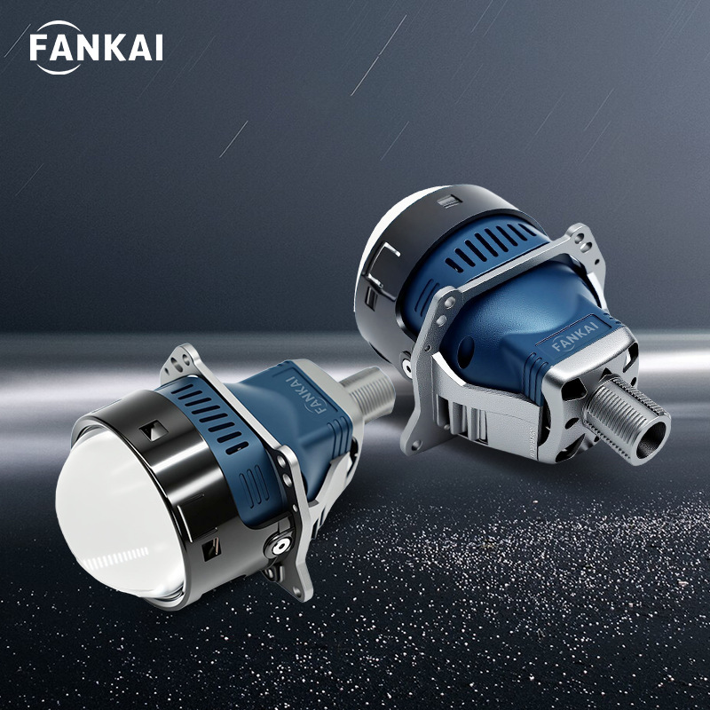 Nuevo 3.0 pulgadas W8 inteligente dirección manual LED lente de doble luz de alta potencia faro de automóvil casi sin pérdidas