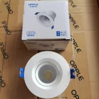 Освещение Ope Light светодиодный встроенный домашний антибликовый регулируемый отель cob высокой мощности круглые потолочные фонари